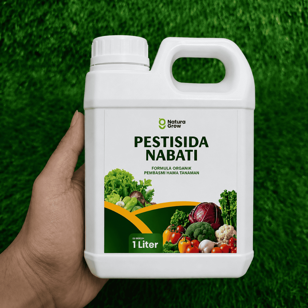 (Ori) Pestisida Nabati 1 Liter Obat Hama Padi Cabe Sayuran Insektisida Fungisida Bakterisida