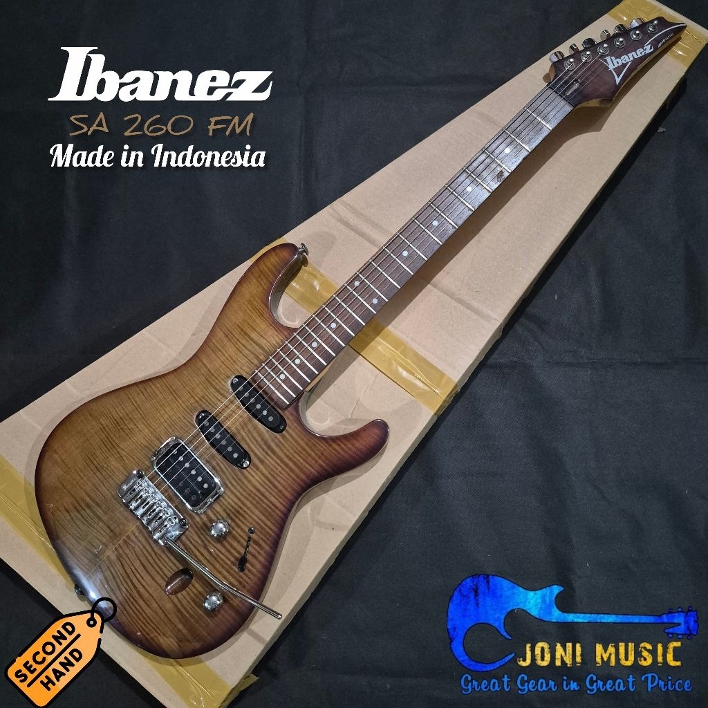 Gitar Ibanez S SA Series Original: SA 260 FM