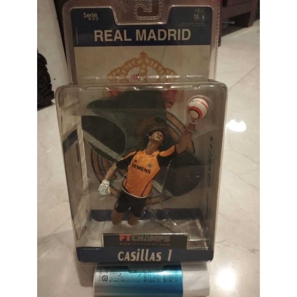 Action Figure FT Champs GoalKeeper Real Madrid FC - Iker Casillas