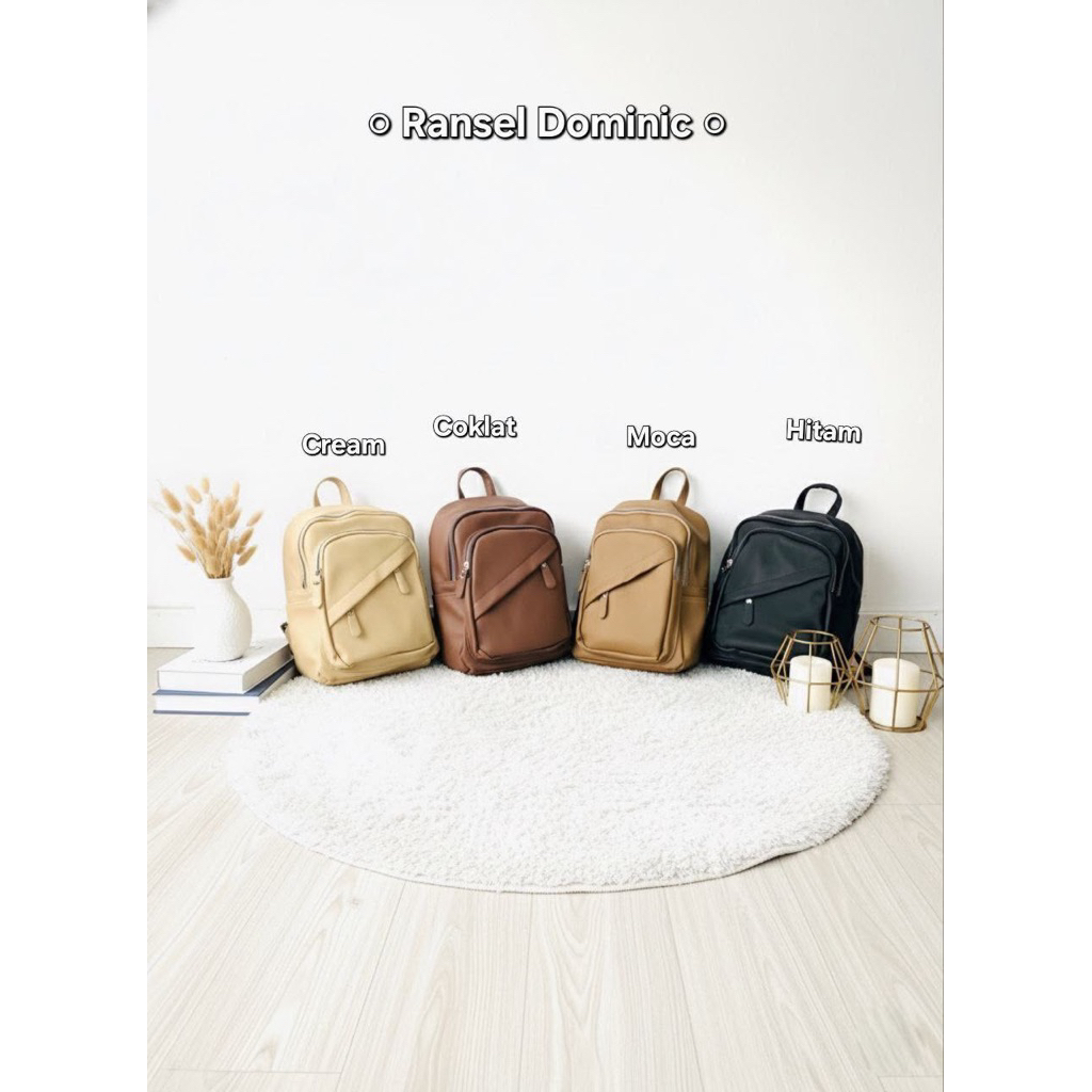 RANSEL DOMINI - tas ransel wanita