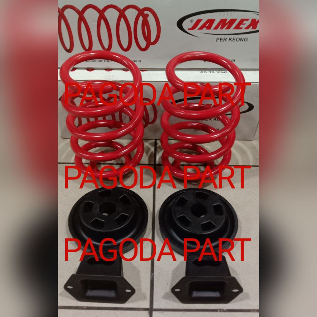 Per Keong CEPER LOWERING SPRING JAMEX RUSH / TERIOS LAMA 06-17 BELAKANG