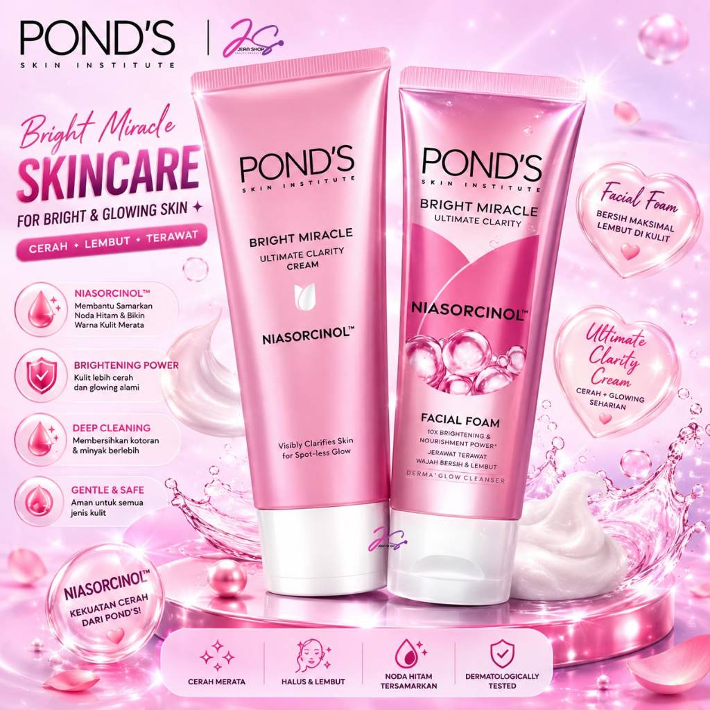 Ponds Bright Beauty Serum DAY CREAM, Face Wash, Serum | Skincare Ponds