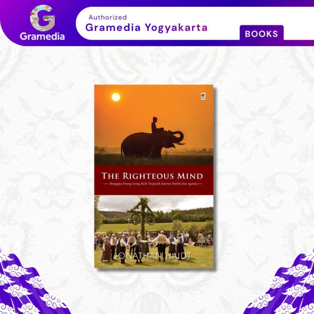 Gramedia Yogya - The Righteous Mind