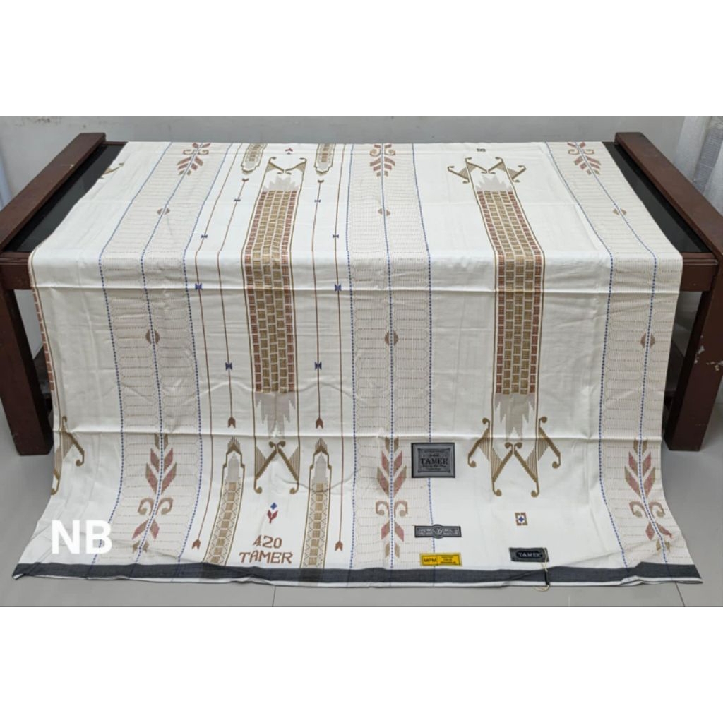 Sarung Tenun Tradisional Tamer 420 SGE & MPM Exclusive Full Sutra