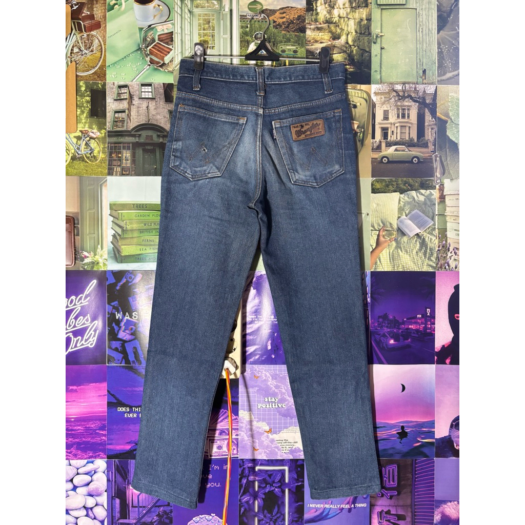 Wrangler Blue Bell Straight Leg Jeans Size 28 Preloved
