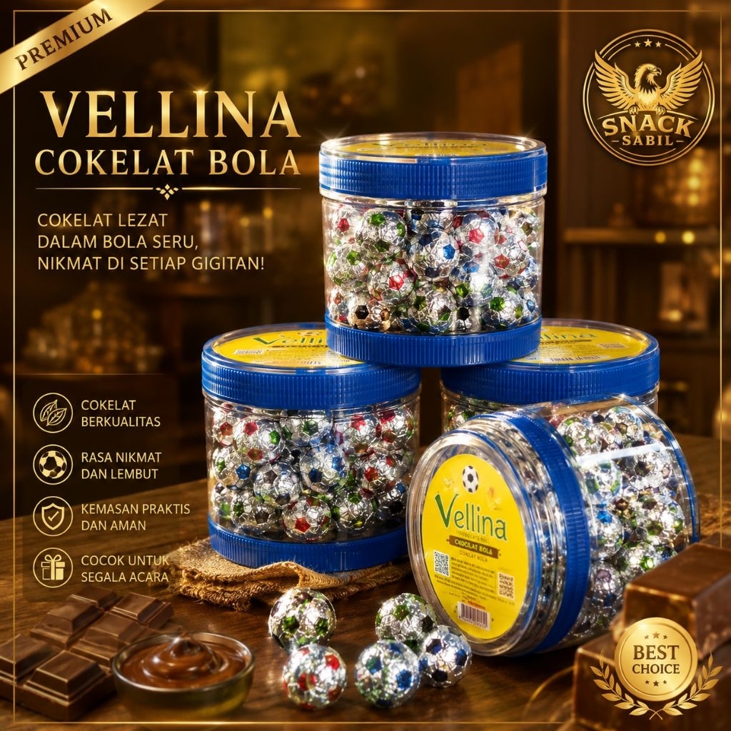 VELLINA COKLAT BOLA
