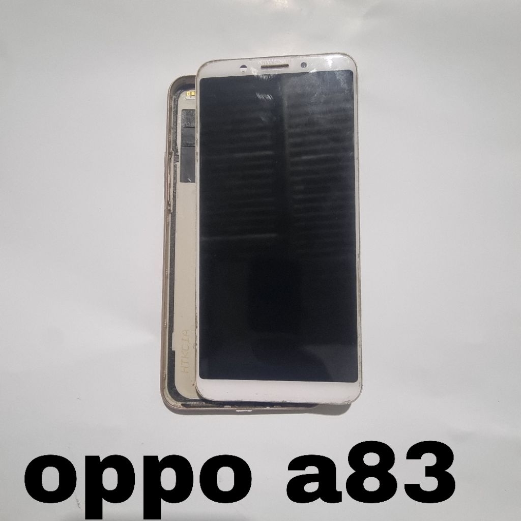 LCD PLUS FRAME OPPO A83 NORMAL BONUS BACKDOOR MINUS HIJAU PINGGIR CEK FOTO IKLAN
