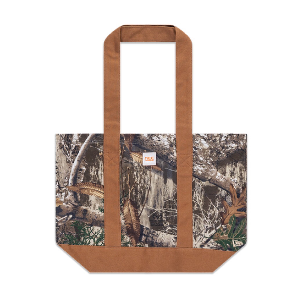 NEW ERA EARTHY SKIN REAL TREE EDGE BROWN TOTE BAG  Bnwt   Brand new with tag