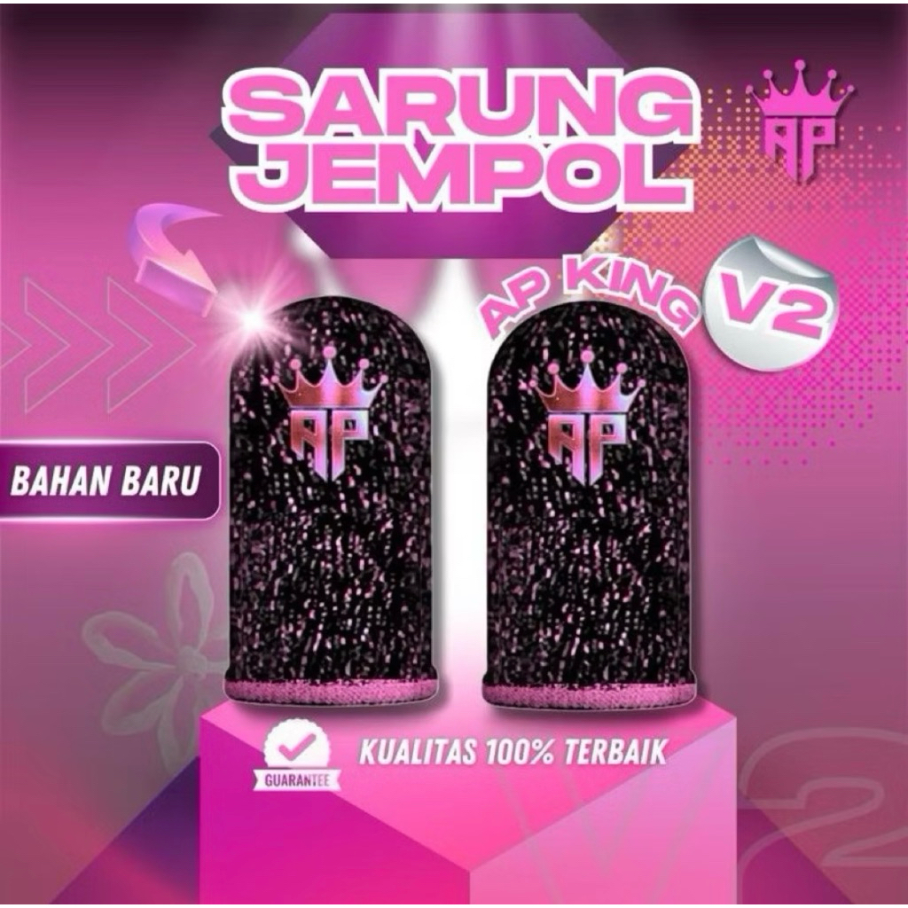 Sarung jempol Ap King yang terbaru menyerap keringat free diamond Free fire dan ML