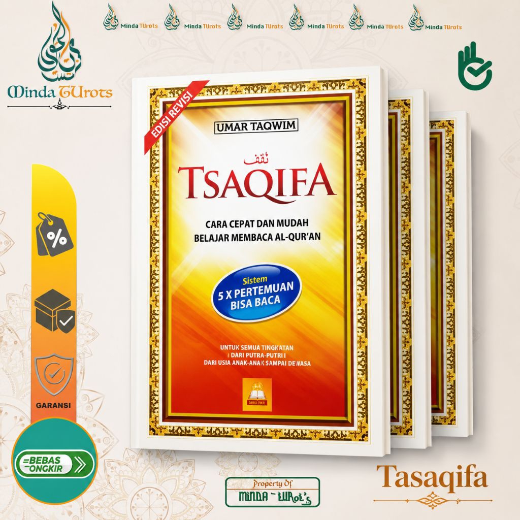 Tsaqifa Cara Cepat Dan Mudah Belajar Membaca Al-Qur’an - Umar Taqwim