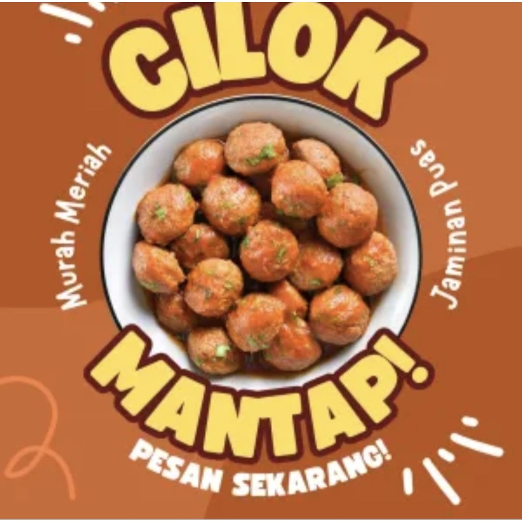 Cilok Baso rasa ayam