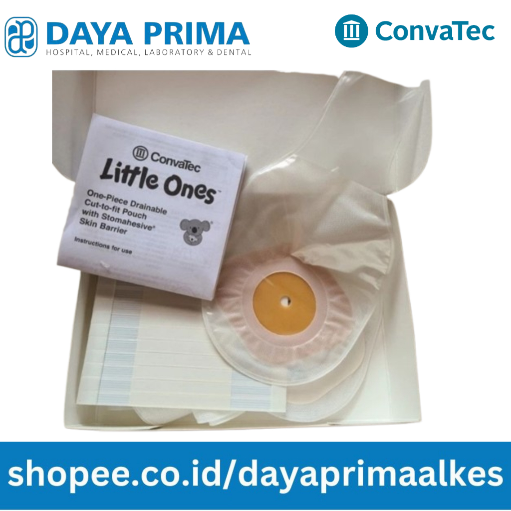 Convatec Little Ones Transparent - Colostomy bag Baby // Kantong Colostomy untuk Bayi