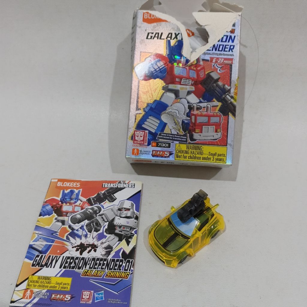 Mainan Blokees Transformers Bumblebee