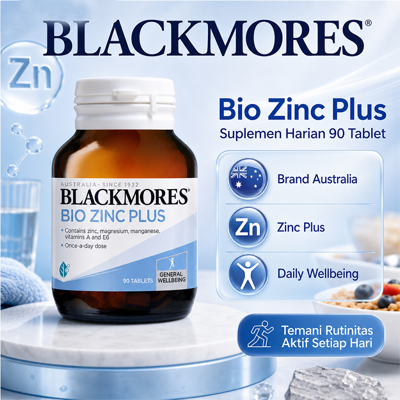 Blackmores Bio Zinc Plus 90 Tablet | Zinc + Vitamin