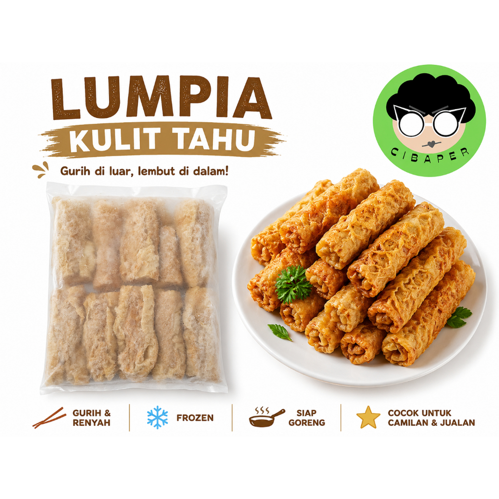 Lumpia Kulit Tahu (Frozen)