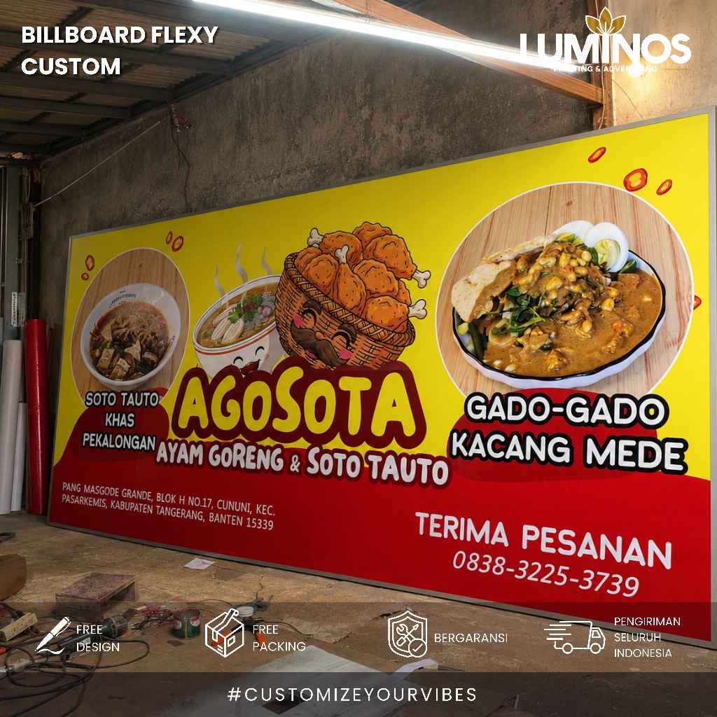 CUSTOM BILLBOARD FLEXY PAPAN NAMA USAHA PLANG TOKO