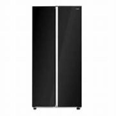 KULKAS/SIDEBYSIDE/CHANGHONG/575LITER/INVERTER/FSS-710NIGB/BLACKGLASS