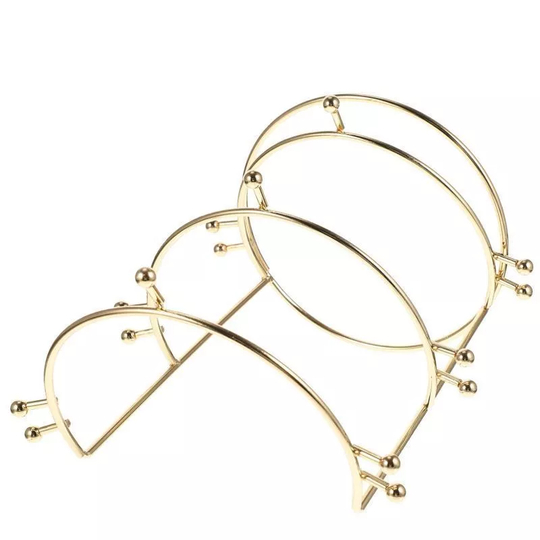 Rak Kalung Gantung Organizer Perhiasan - Crown Queen Display Stand  - Jewelry Holder Crown King Stan