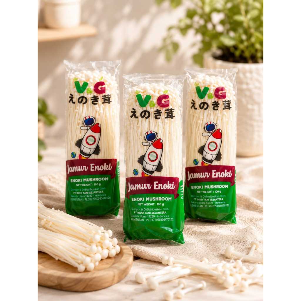 Jamur Enoki Cocok di Goreng Crispy & Pendamping Shabu