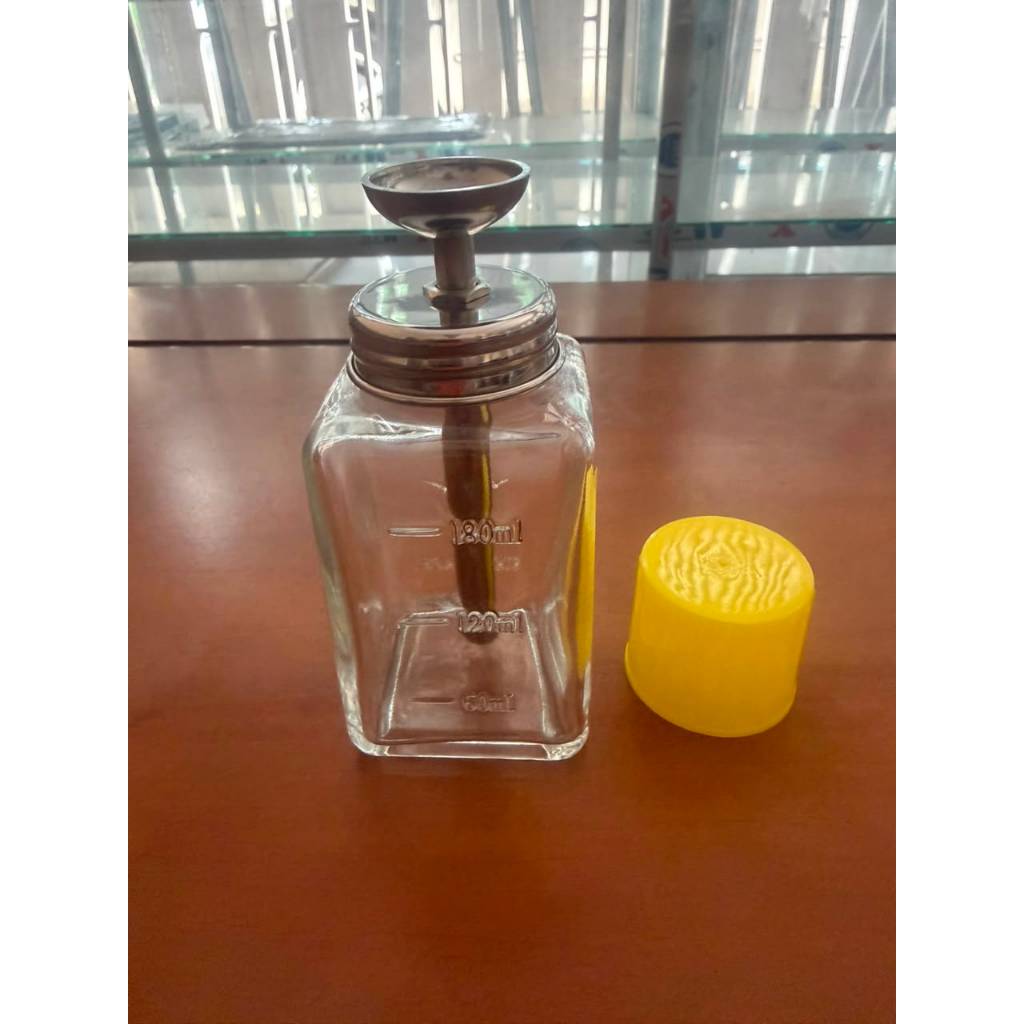 BOTOL TINER KOTAK 180ML MERK HOZAN ORIGINAL HIGH QUALITY