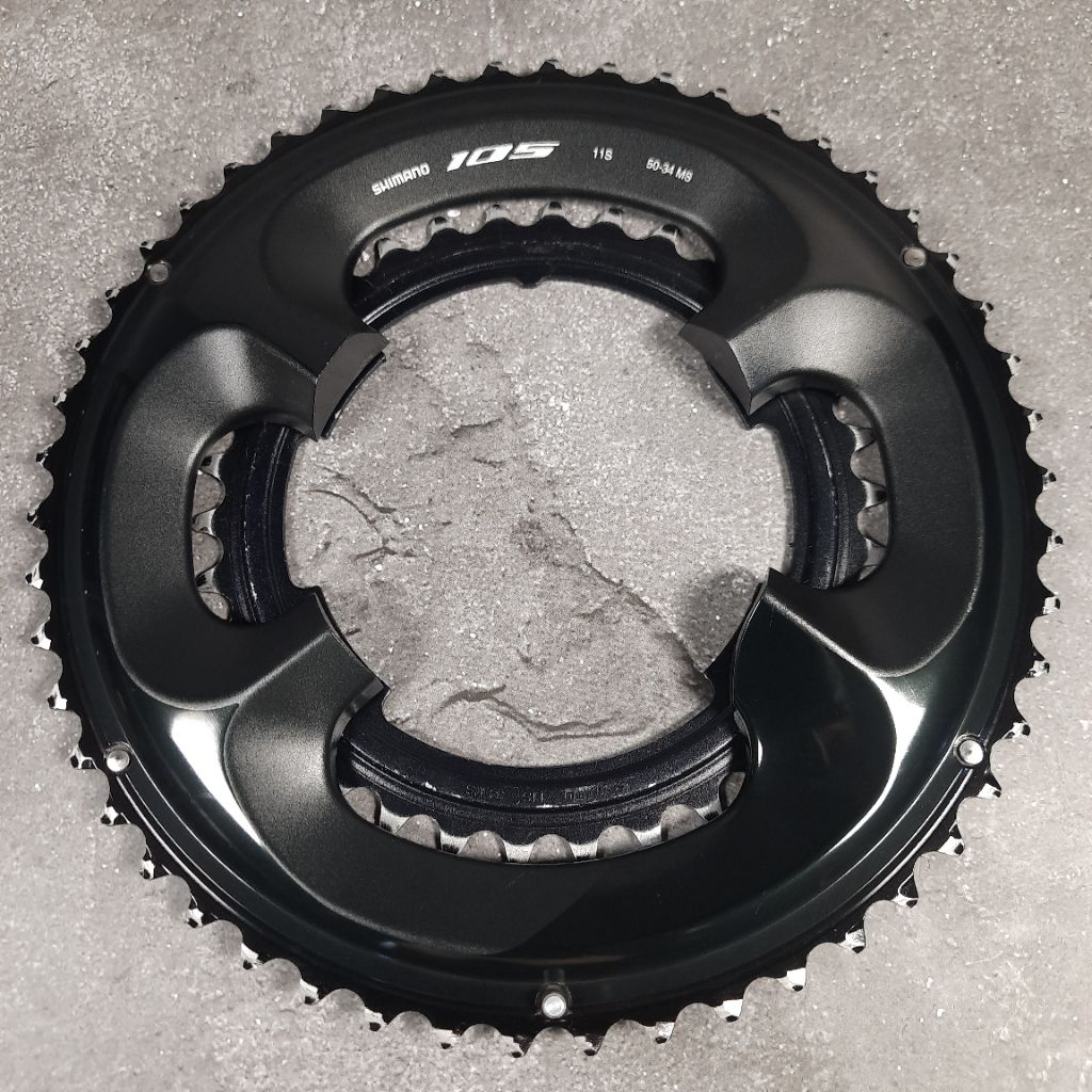 Shimano 105 R7000 50-34 Chainring 11 Speed - Chainring Shimano 105 R7000 50-34 11 Speed