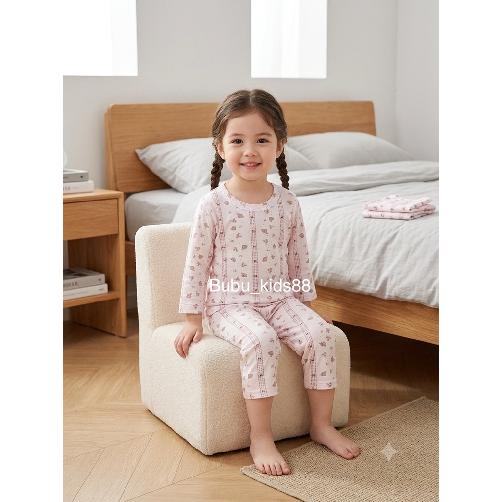 PIYAMA TENCEL ANAK / PP TENCEL / SETELAN TENCEL ANAK