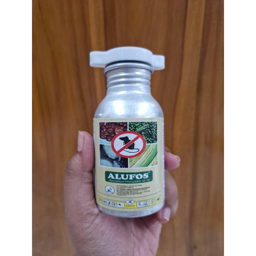 Alufos Isi 30 Tablet Pembasmi Tikus Ampuh Alufos racun tikus ampuh isi 30 biji kemasan 90gr ALUFOS A