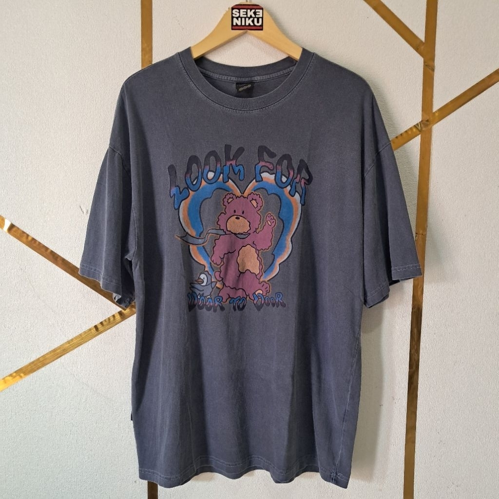 Tshirt Kaos CPGN COMPAGNO STUDIO Oversize Pigment Washing bahan katun