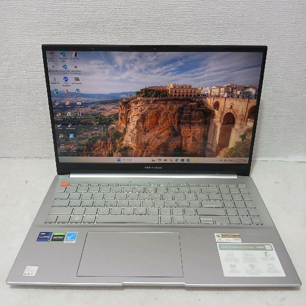 Asus Vivobook Pro 15 Oled i9 11900h 16g ram ssd 512 rtx 3050 ti / asus vivobook pro 15 oled k6502he 