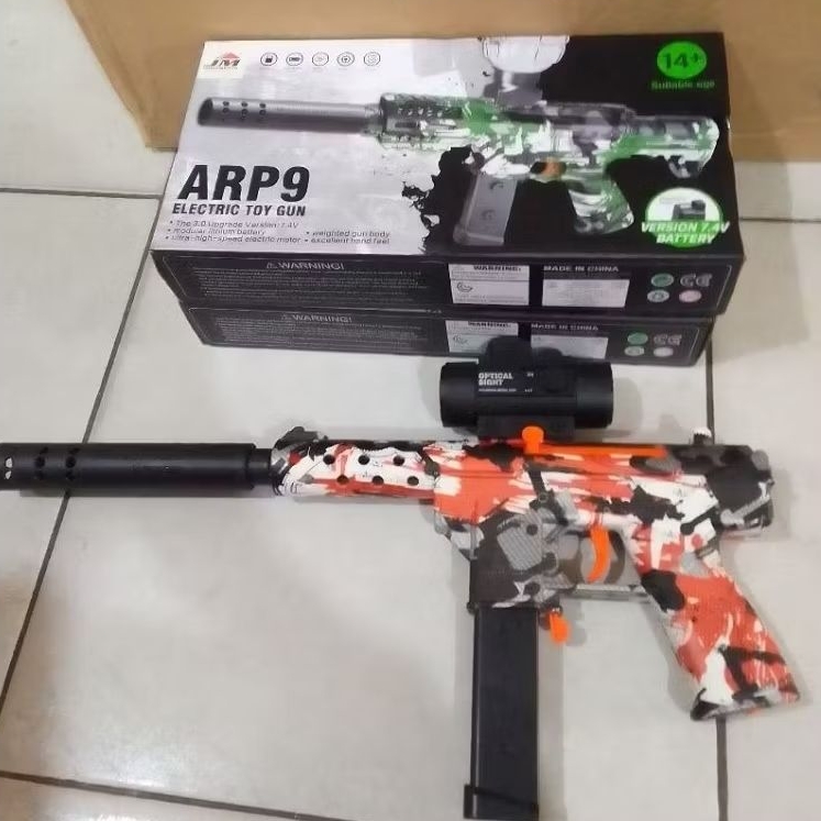 Mainan Anak Pistol Peluru Gel Blaster Elektrik Pistol Peluru Jelly