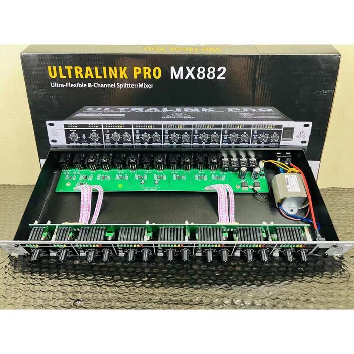 BEHRINGER ULTRALINK PRO MX882 PLITER BEHRINGER MX882 /MX882 BEHRINGER  ( BISA COD )