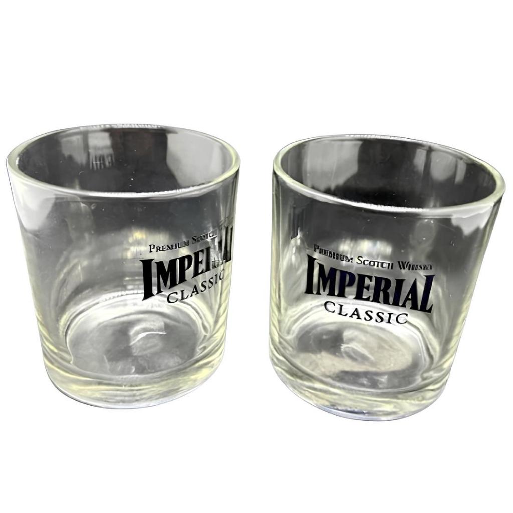 IMPERIAL CLASSIC Premium Scotch Whisky Glass / CHIVAS REGAL AGE 18 Years Glass