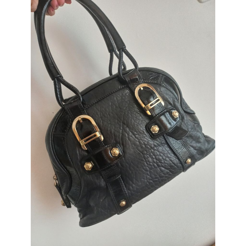 HANDBAG BALLY LEATHER BLACK