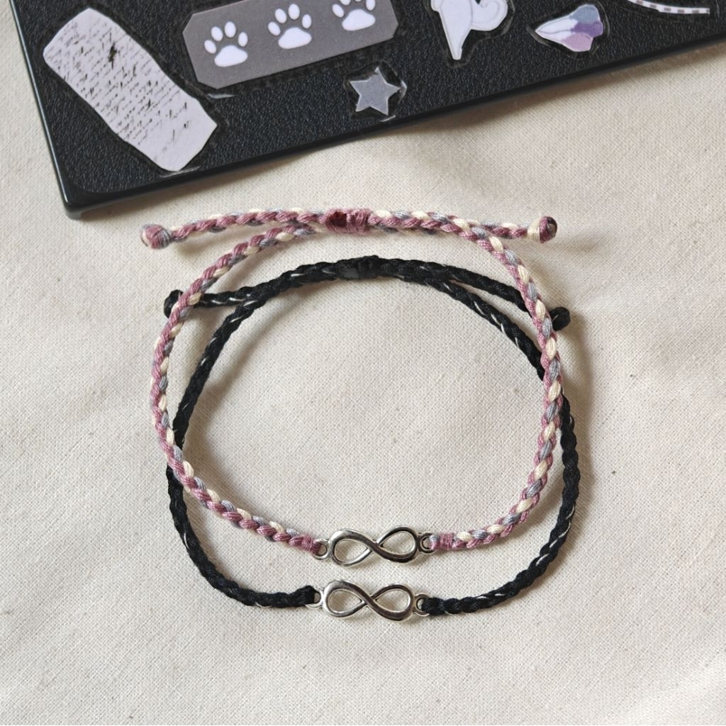 ELMAO Infinity Bracelet | Gelang Couple Sepasang Infinity