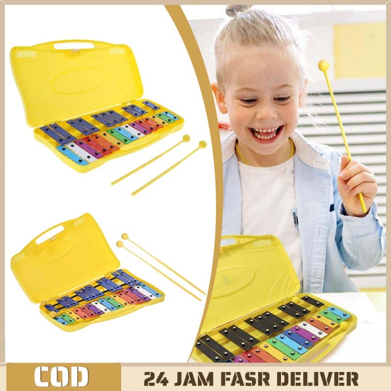 Mainan Alat Musik Anak Glockenspiel Xylophone Mainan Anak Xylophone Mainan Xylophone