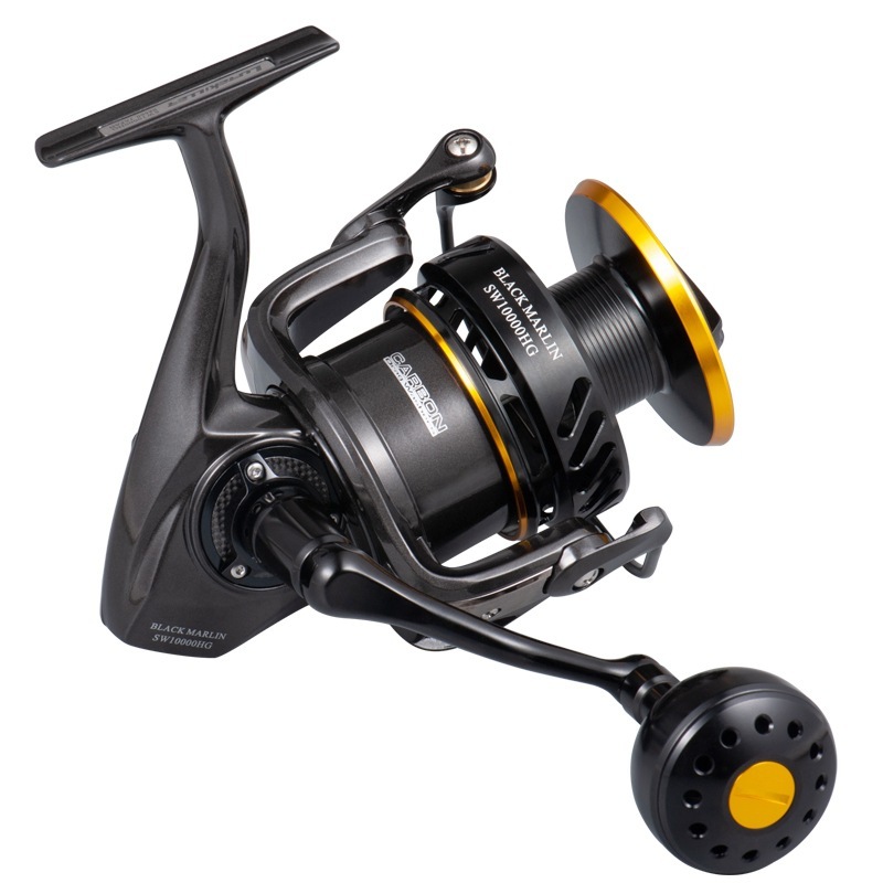 Reel Lurekiller Black Marlin SW10000HG Full Metal Body Max Drag 35kg Spinning Jigging