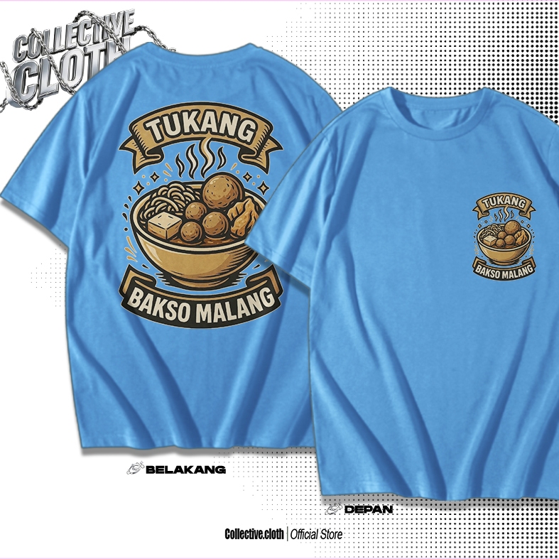 KAOS TUKANG BAKSO MALANG INDONESIA - KAOS TUKANG BAKSO DISTRO - KAOS TUKANG BAKSO KELILING - KAOS PR