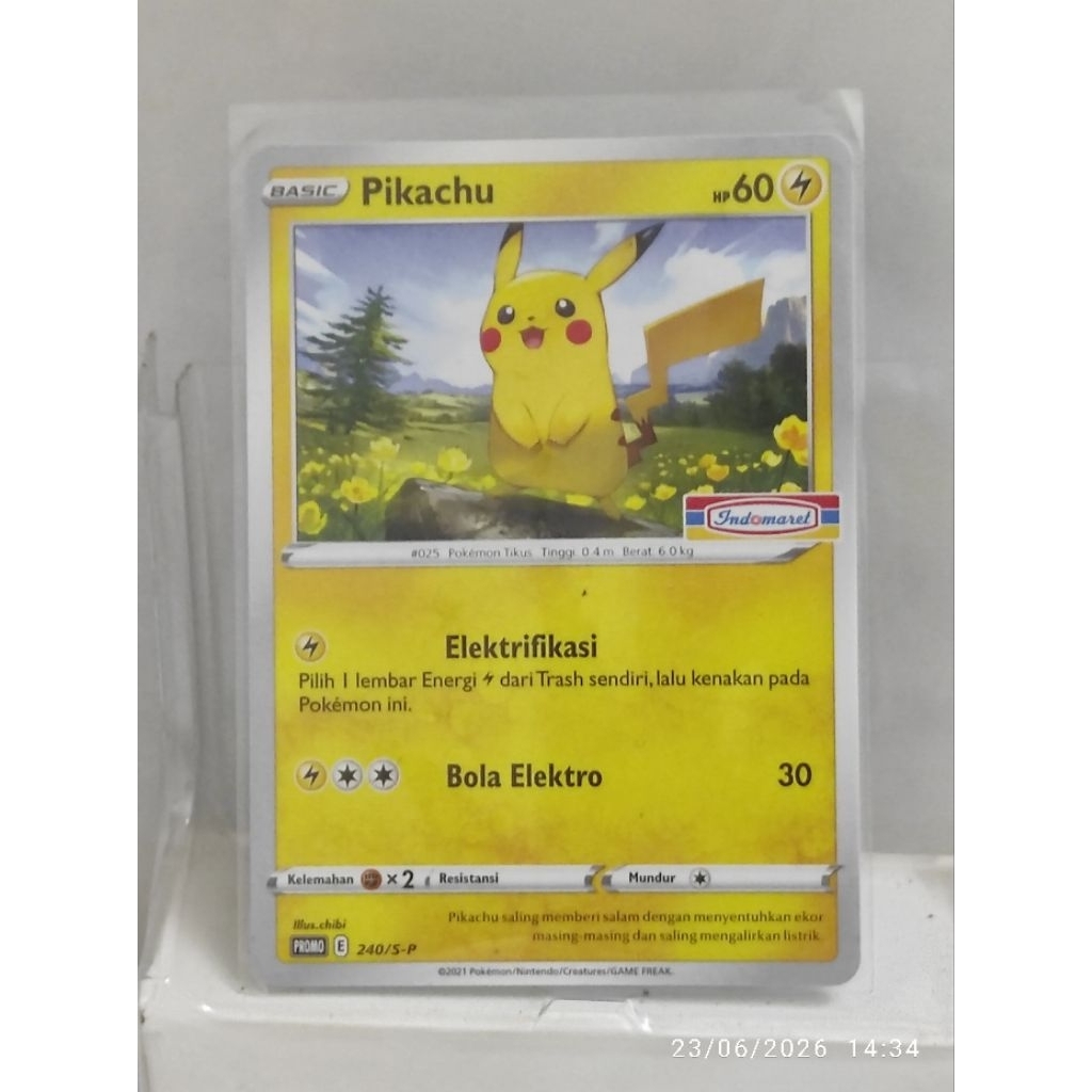 Paket Pikachu special edisi, Pikachu 120/SV-P & Pikachu V 377/S-P Festival Promo Set Pokemon Card In