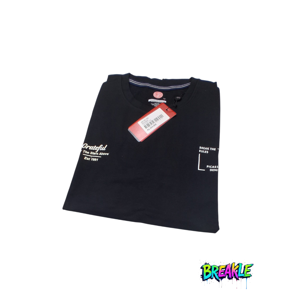 Baju Kaos Pria Picasso Spandek Tebal ORIGINAL 100%