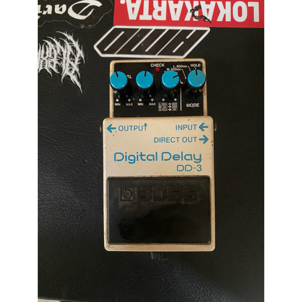 Gitar Efek Pedal Boss Digital Delay (DD3)