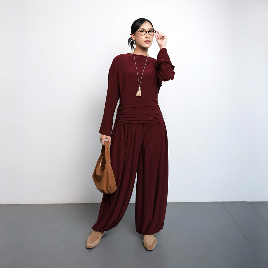 Perla Balloon Pants | Satu Attire | Aladdin Pants | Balloon Pants