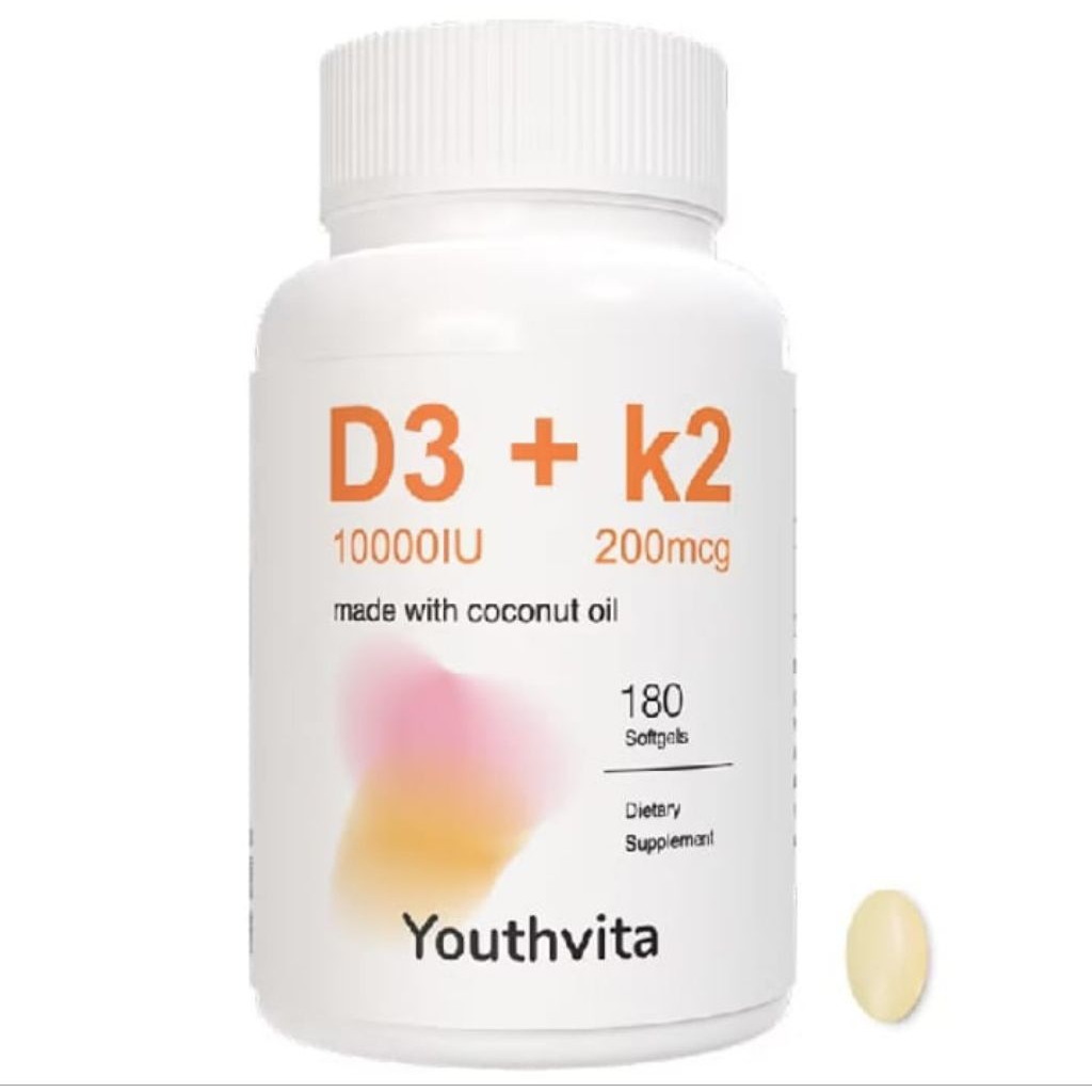 Youthvita vitamin d3 k2 10000iu
