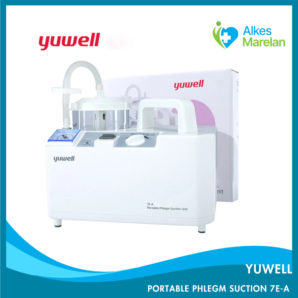 YUWELL - PORTABLE PHLEGM SUCTION YUWELL 7E-A / Suction Portable Yuwell