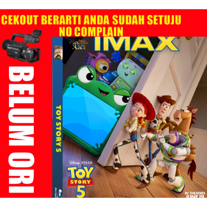 Kaset Film DVD Movie Box Office Animation : Toy Story 5 (3D) 2026