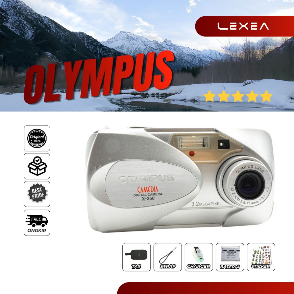 DIGICAM OLYMPUS MJU C450 X250 TOUGH3000 VH410