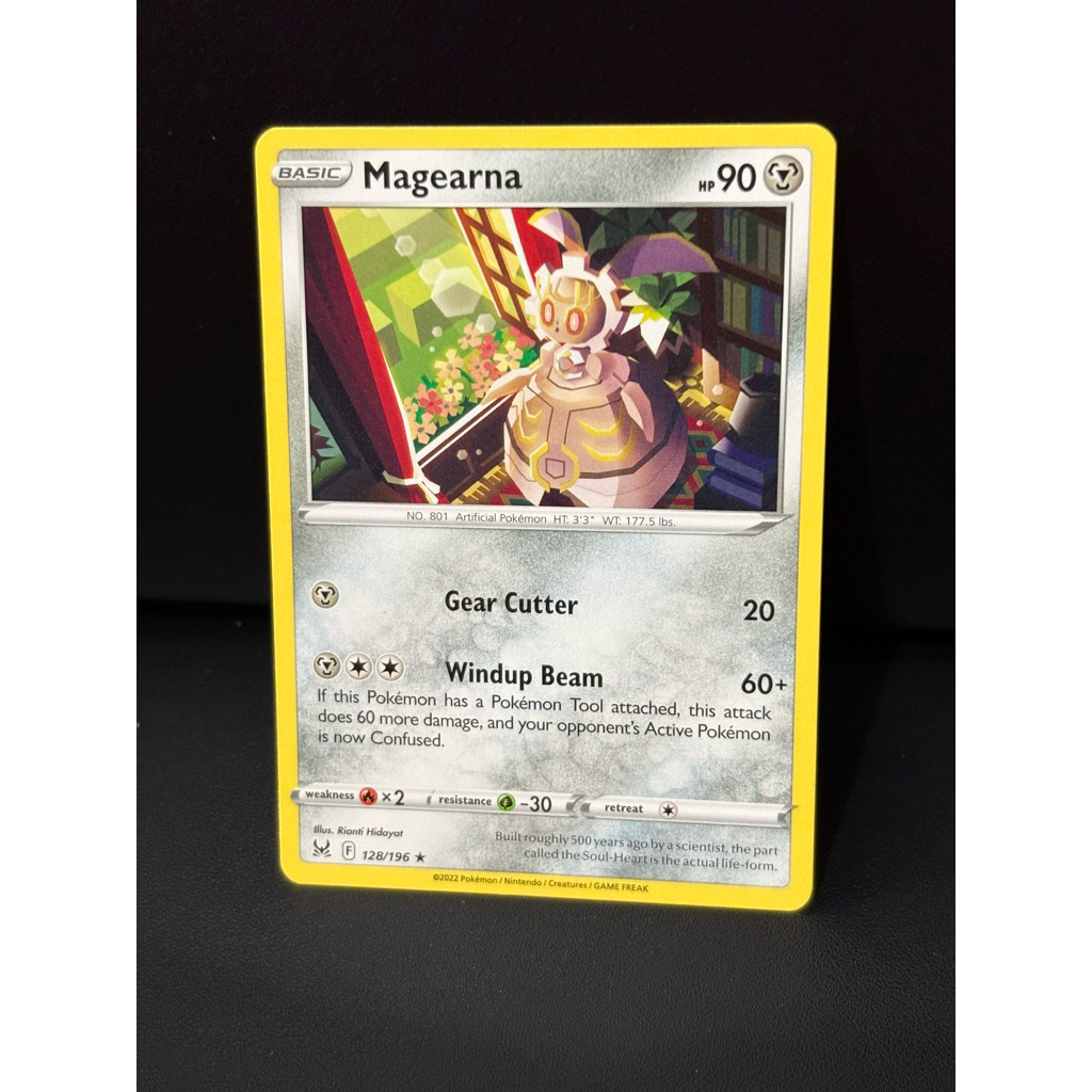 kartu pokemon original common Magearna 128/196