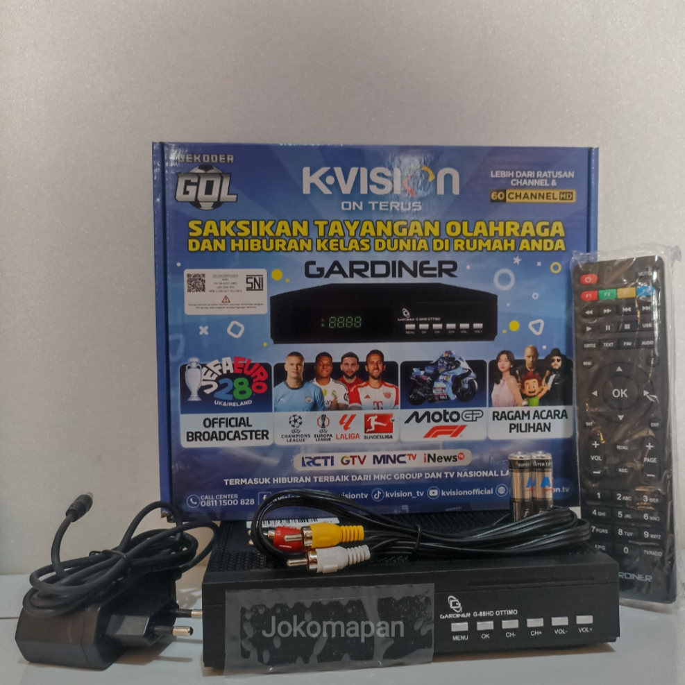 RECEIVER Gardiner OTTIMO sw terbaru 1009 garmedia TERLARIS K-VISION
