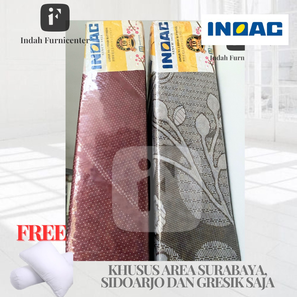 Kasur busa inoac Rebondid Feel Medium Kasur busa Berkualitas Garansi busa 10Tahun ukuran 90x200 100x