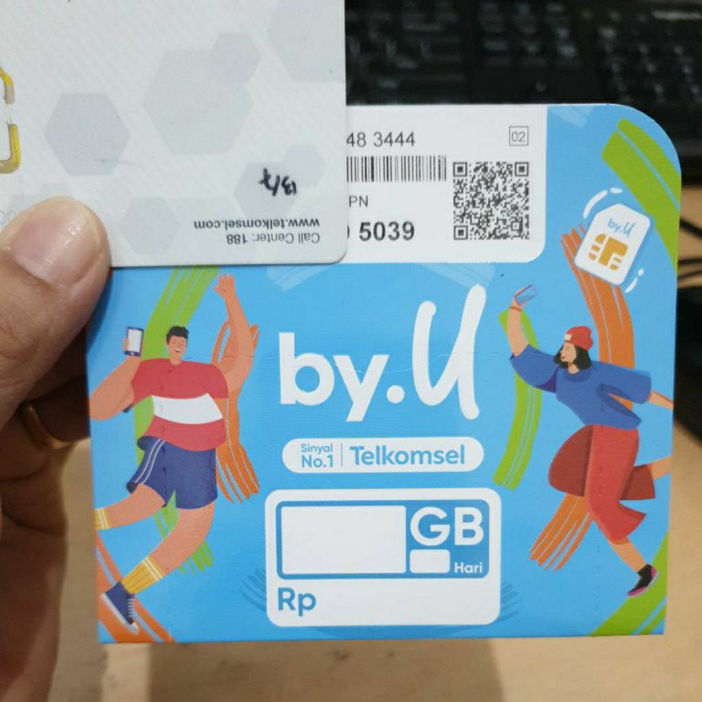 PERDANA byU 3GB PULSA 0K TELKOMSEL