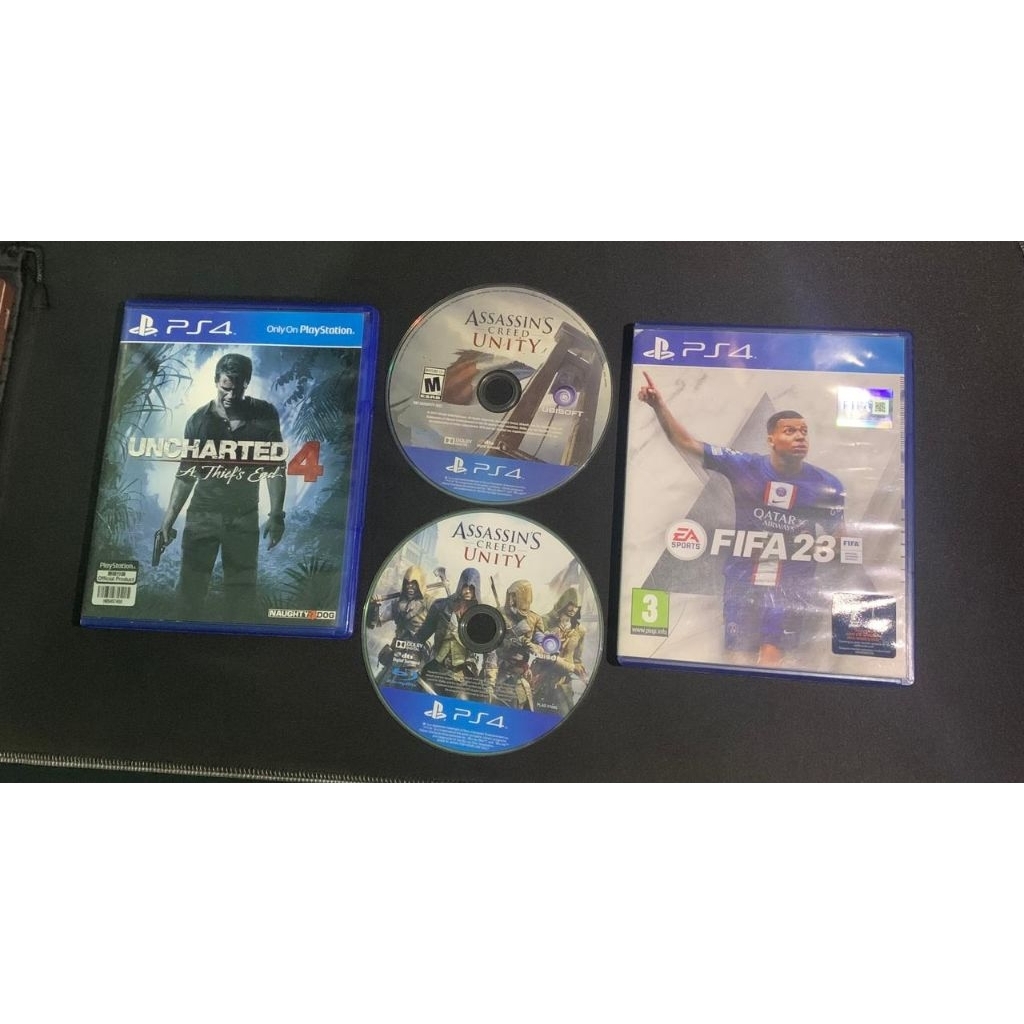 kaset PS 4 gambling/rusak